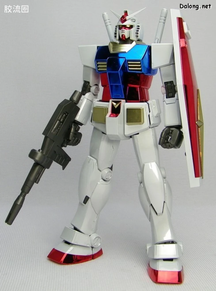 MG 彩色电镀版 RX-78-2高达 钛版 - 图片
