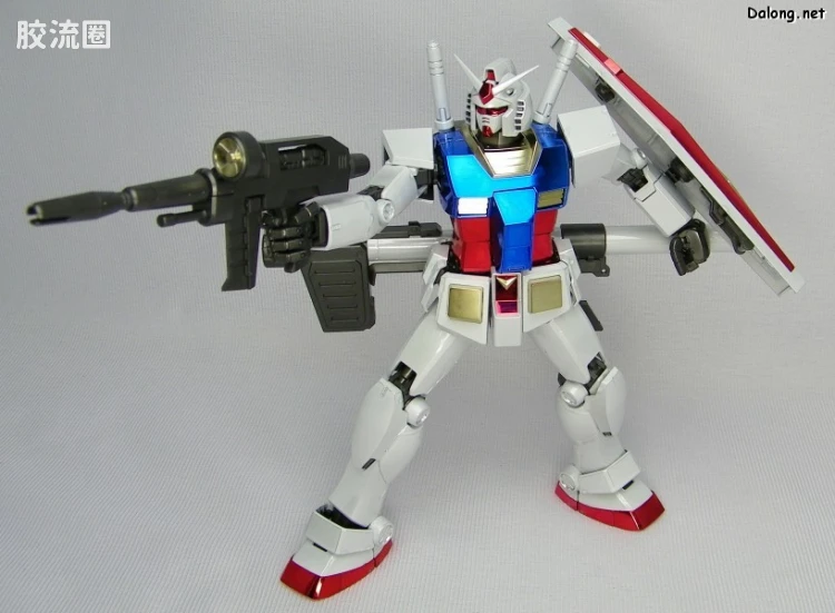 MG 彩色电镀版 RX-78-2高达 钛版 - 图片