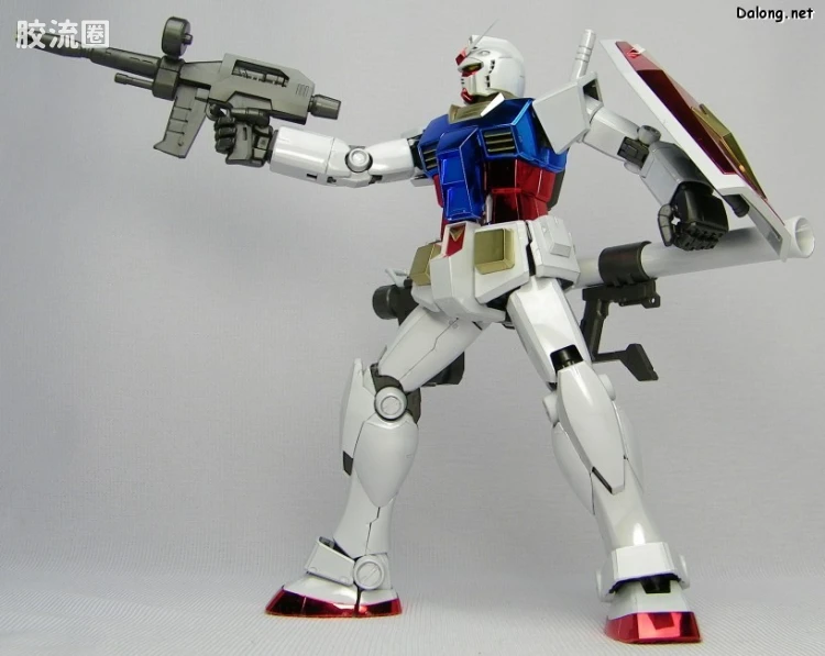 MG 彩色电镀版 RX-78-2高达 钛版 - 图片