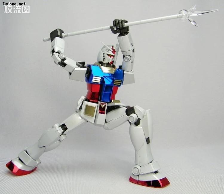 MG 彩色电镀版 RX-78-2高达 钛版 - 图片