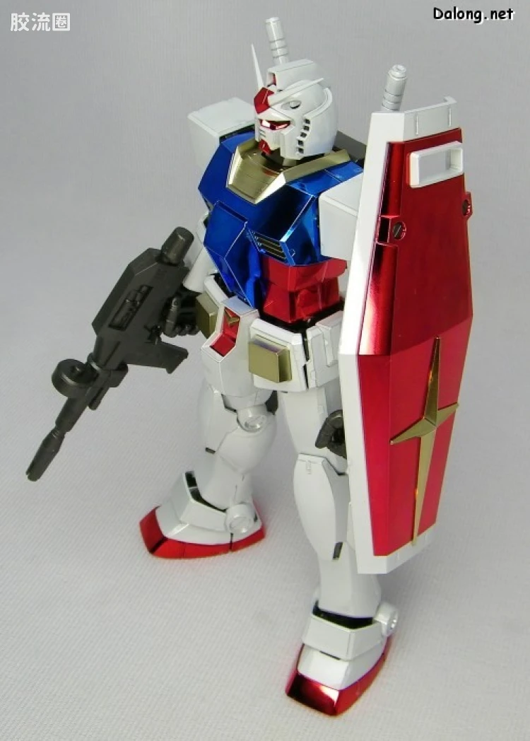 MG 彩色电镀版 RX-78-2高达 钛版 - 图片