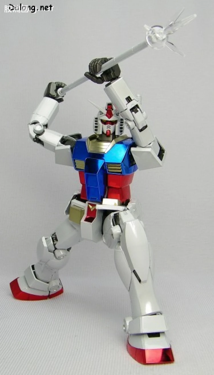 MG 彩色电镀版 RX-78-2高达 钛版 - 图片