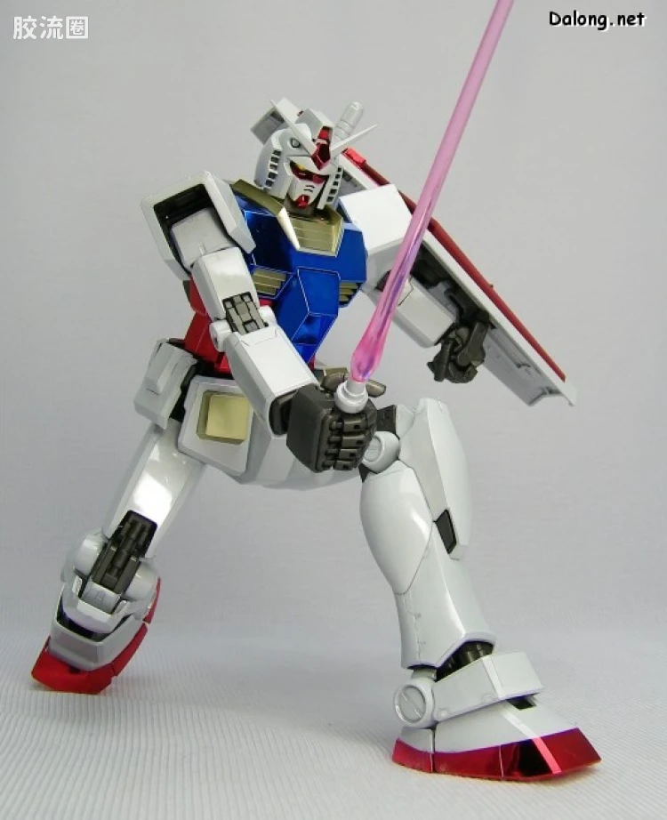 MG 彩色电镀版 RX-78-2高达 钛版 - 图片