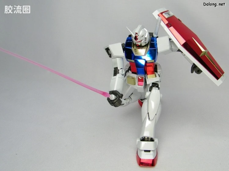 MG 彩色电镀版 RX-78-2高达 钛版 - 图片
