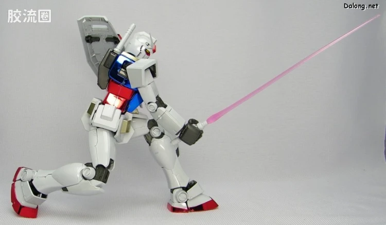 MG 彩色电镀版 RX-78-2高达 钛版 - 图片