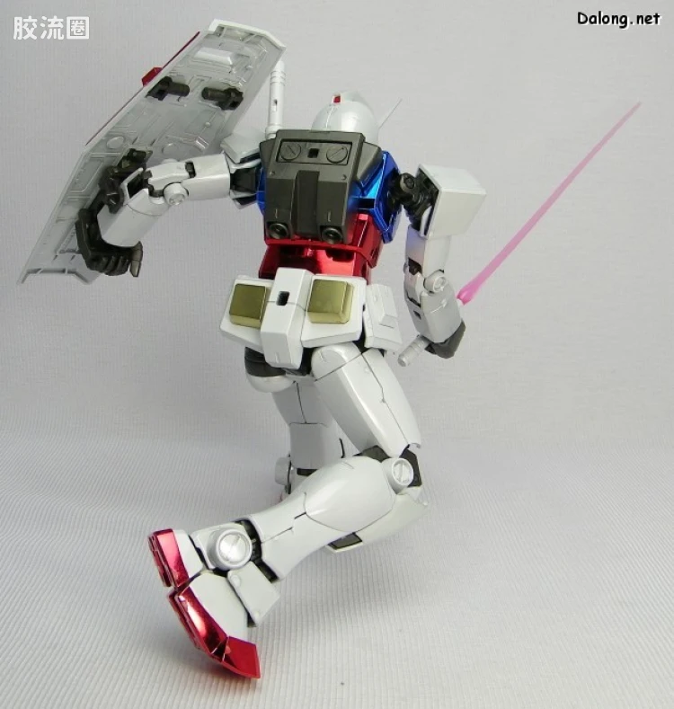 MG 彩色电镀版 RX-78-2高达 钛版 - 图片