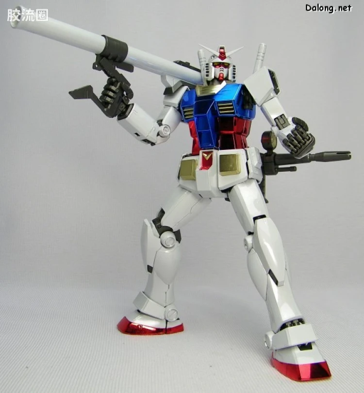 MG 彩色电镀版 RX-78-2高达 钛版 - 图片