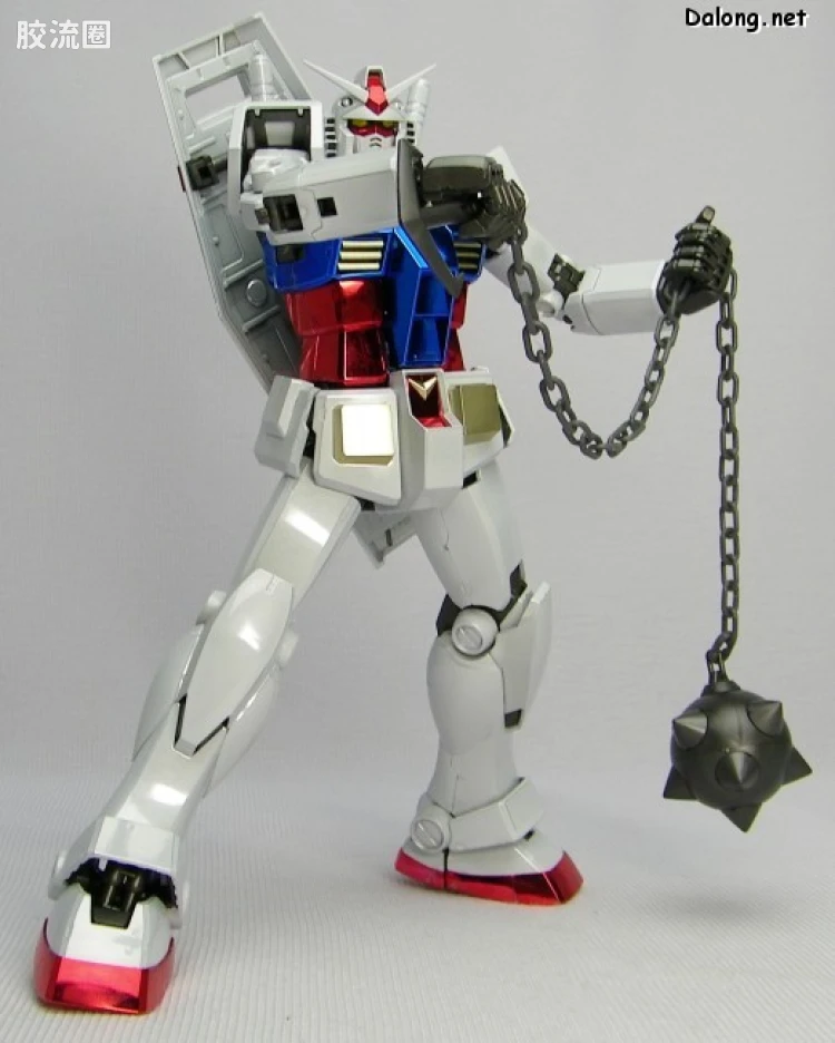 MG 彩色电镀版 RX-78-2高达 钛版 - 图片