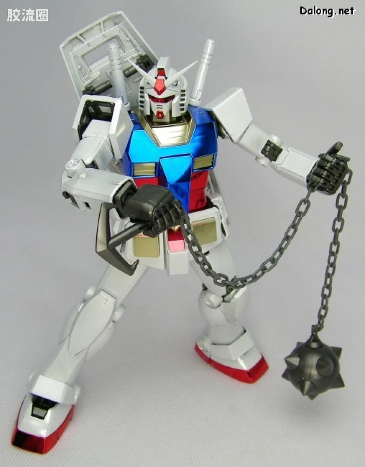 MG 彩色电镀版 RX-78-2高达 钛版 - 图片