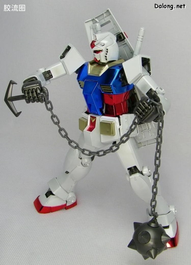 MG 彩色电镀版 RX-78-2高达 钛版 - 图片