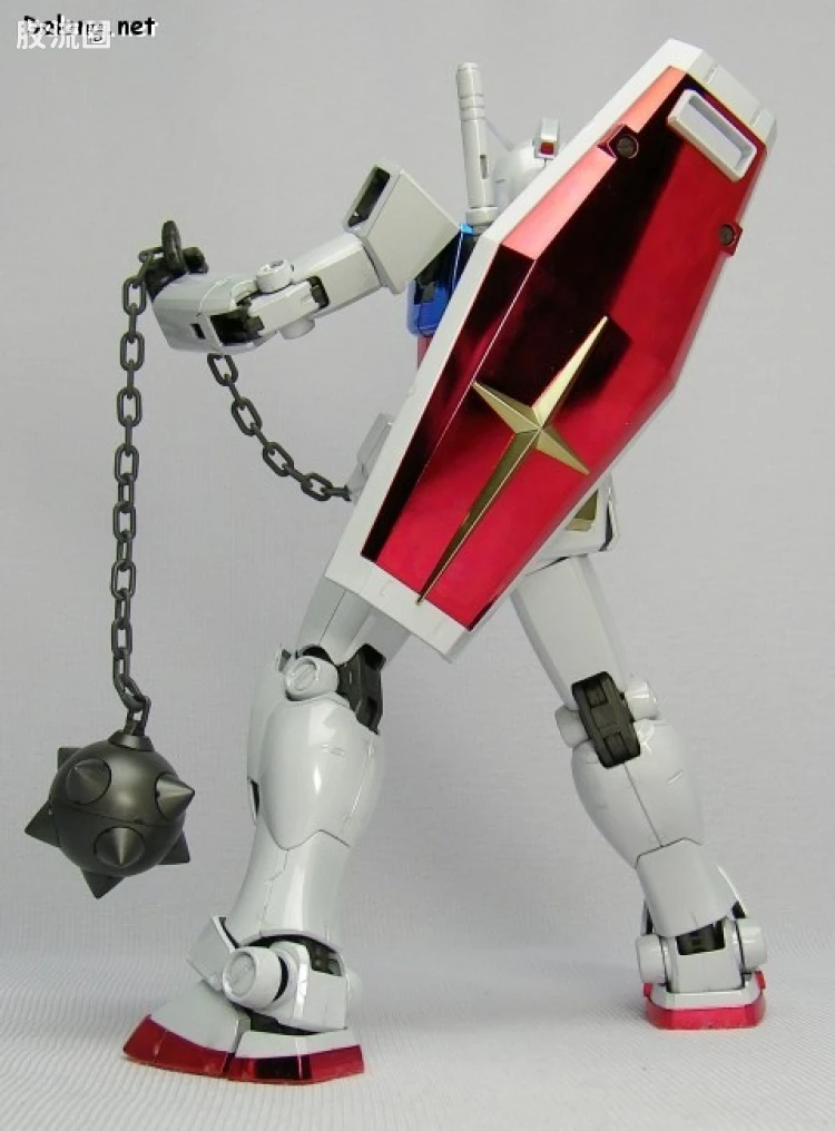 MG 彩色电镀版 RX-78-2高达 钛版 - 图片