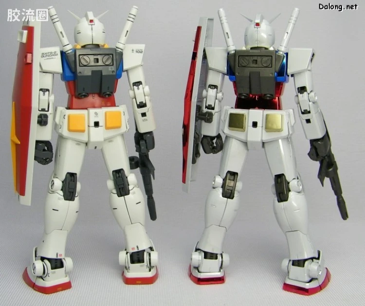 MG 彩色电镀版 RX-78-2高达 钛版 - 图片