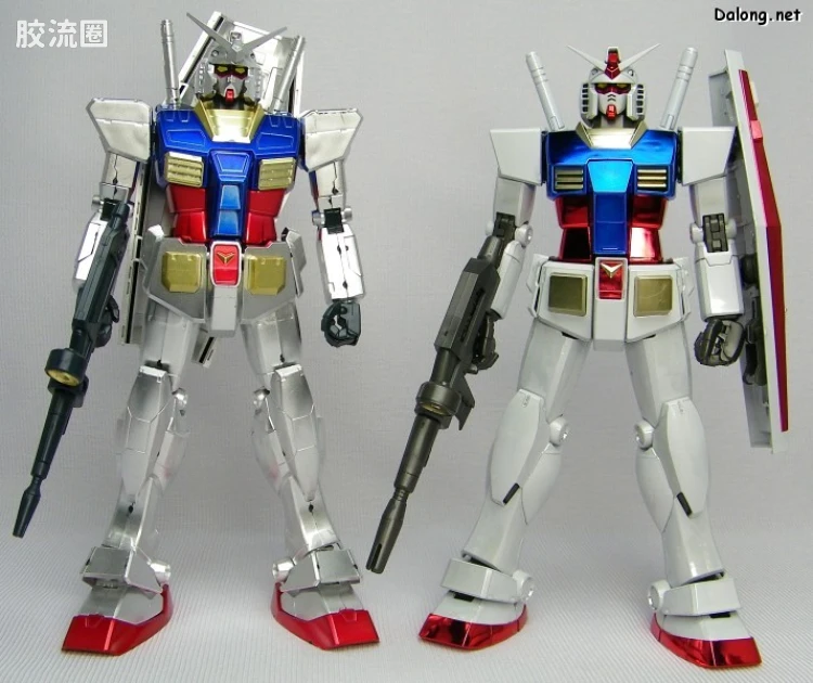 MG 彩色电镀版 RX-78-2高达 钛版 - 图片