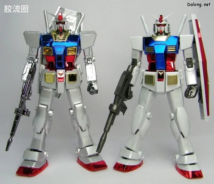MG 彩色电镀版 RX-78-2高达 钛版 - 图片