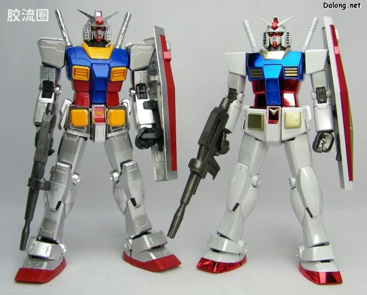 MG 彩色电镀版 RX-78-2高达 钛版 - 图片