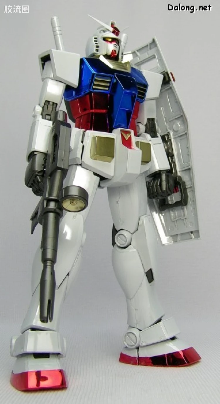 MG 彩色电镀版 RX-78-2高达 钛版 - 图片
