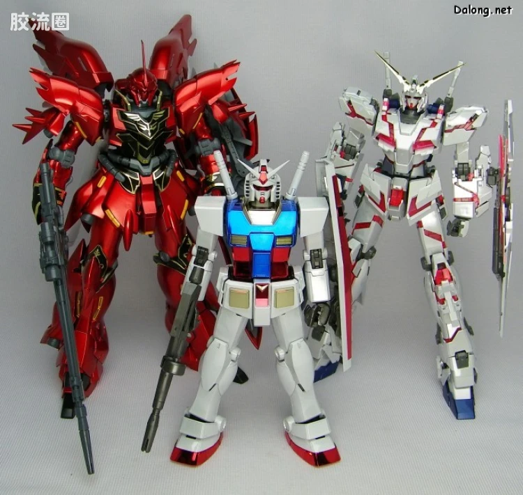 MG 彩色电镀版 RX-78-2高达 钛版 - 图片
