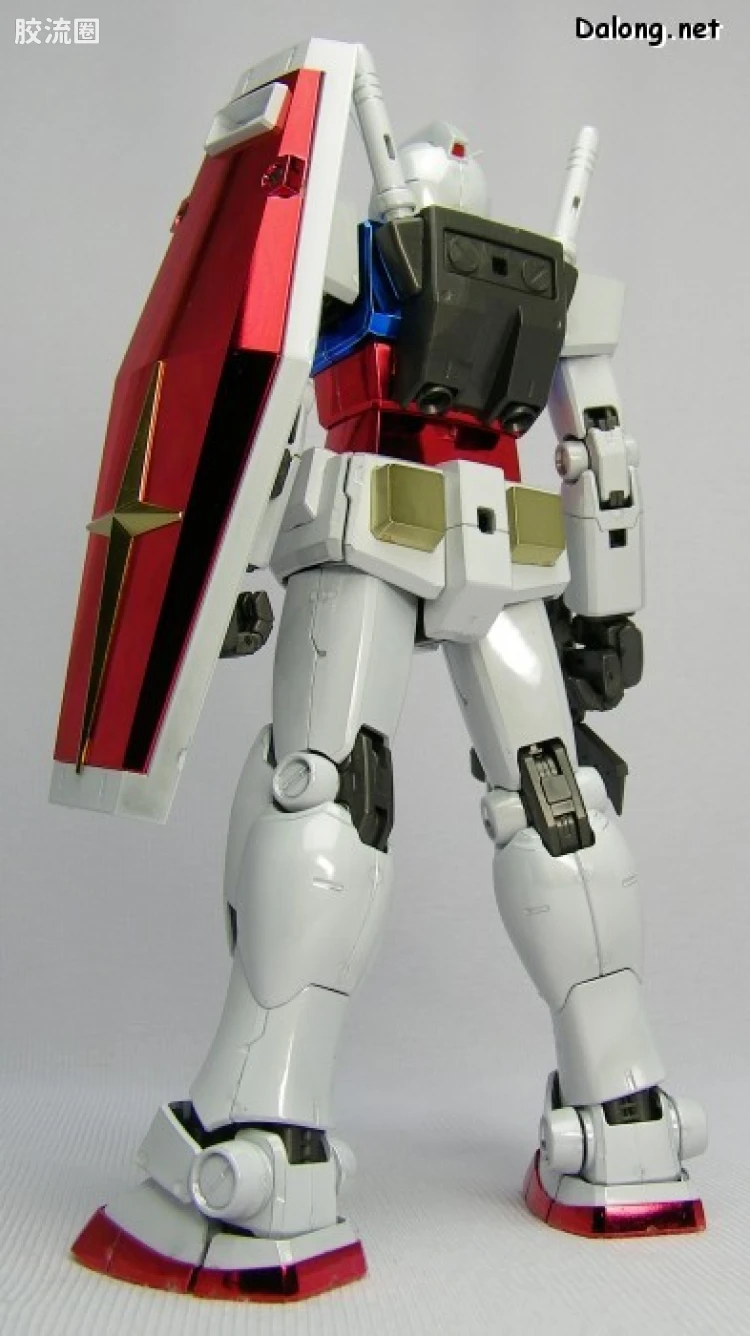 MG 彩色电镀版 RX-78-2高达 钛版 - 图片