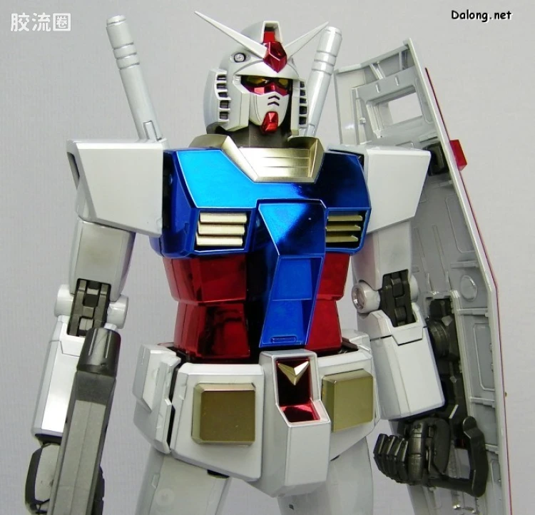 MG 彩色电镀版 RX-78-2高达 钛版 - 图片