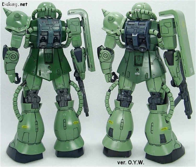 MG 一年战争版 MS-06F/J 扎古Ⅱ Ver.O.Y.W.0079 - 图片