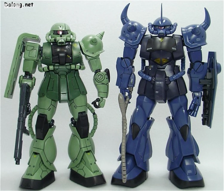 MG 一年战争版 MS-07B 老虎 Ver.O.Y.W.0079 - 图片