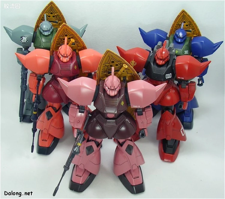 MG 一年战争版 MS-14S 指挥官型勇士[夏亚·阿兹纳布尔专用机] Ver.O.Y.W.0079 - 图片