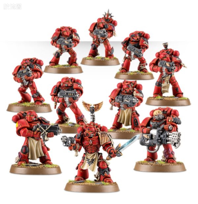 战锤40K Blood Angels 圣血天使 7版 战术小队
