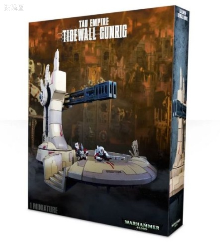 战锤40K T'au Empire 钛帝国 7版 潮汐壁垒炮台