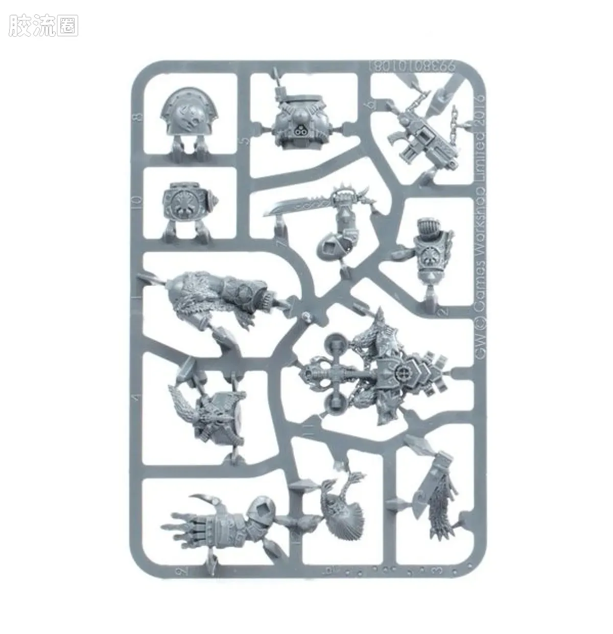 战锤：荷鲁斯之乱 Warhammer: The Horus Heresy Space Wolves 第六军团 太空野狼 2版 戈果·邪手 - 图片