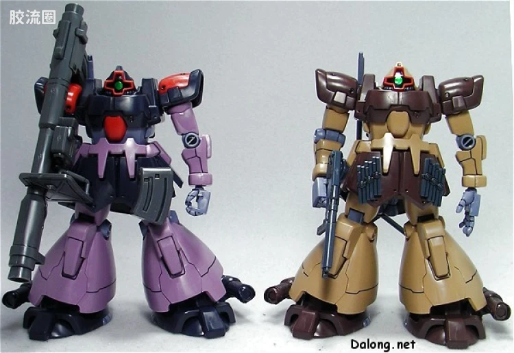 HGUC 普通版 027 MS-09F 热带型大魔 沙漠配色 - 图片