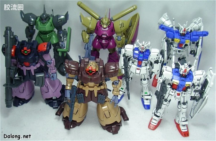 HGUC 普通版 027 MS-09F 热带型大魔 沙漠配色 - 图片