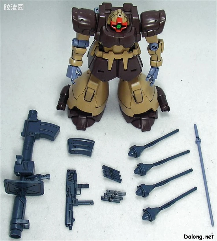 HGUC 普通版 027 MS-09F 热带型大魔 沙漠配色 - 图片