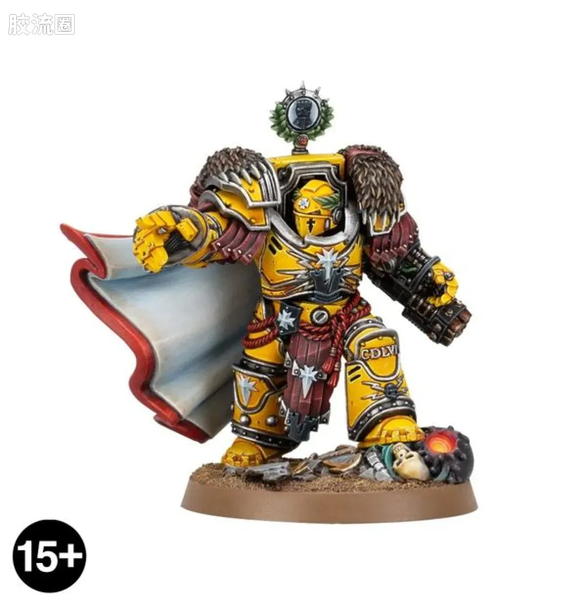 战锤：荷鲁斯之乱 Warhammer: The Horus Heresy Imperial Fists 第七军团 帝国之拳 2版 大堡主伊万德·加里乌斯 克索尼亚的暴君 - 图片
