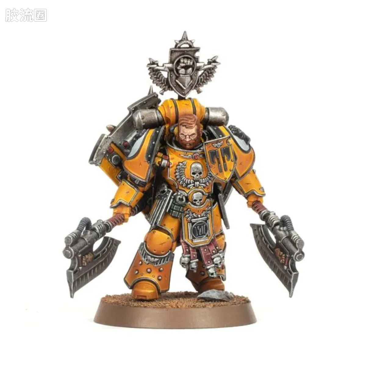 战锤：荷鲁斯之乱 Warhammer: The Horus Heresy Imperial Fists 第七军团 帝国之拳 初版 连长 法夫尼尔·兰恩 - 图片