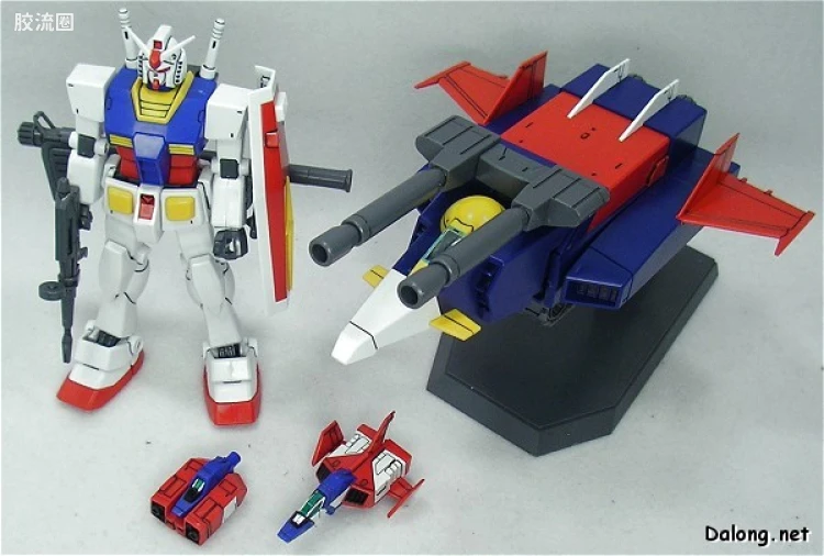 HGUC 普通版 050 G装甲（G战机 + RX-78-2 高达） - 图片