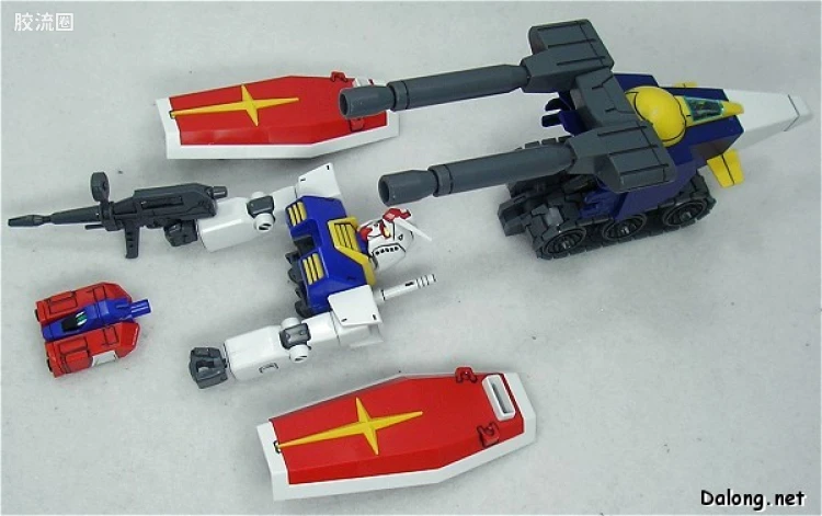 HGUC 普通版 050 G装甲（G战机 + RX-78-2 高达） - 图片