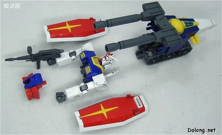 HGUC 普通版 050 G装甲（G战机 + RX-78-2 高达） - 图片