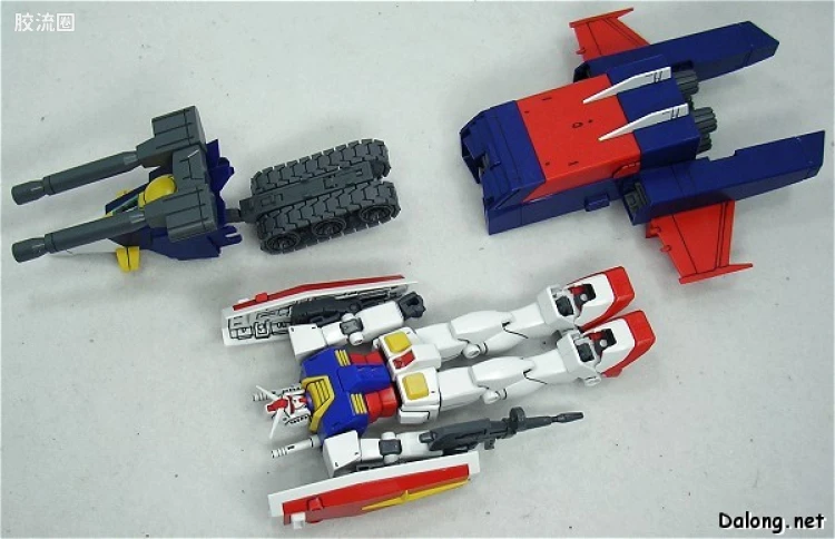 HGUC 普通版 050 G装甲（G战机 + RX-78-2 高达） - 图片