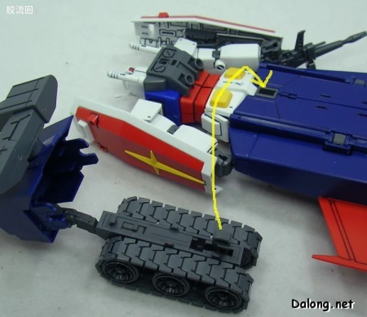HGUC 普通版 050 G装甲（G战机 + RX-78-2 高达） - 图片