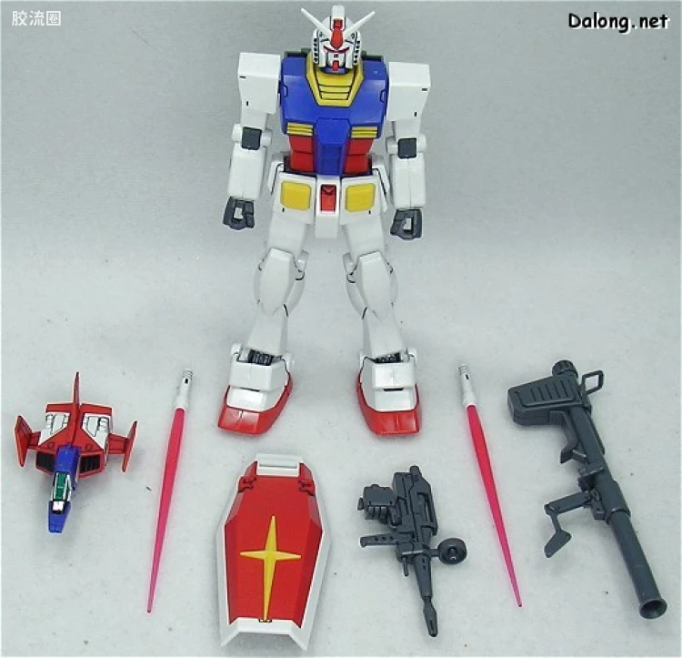 HGUC 普通版 050 G装甲（G战机 + RX-78-2 高达） - 图片