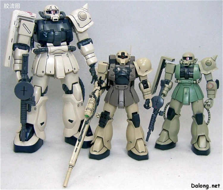 HGUC 普通版 h71 扎古Ⅰ狙击模式 - 图片