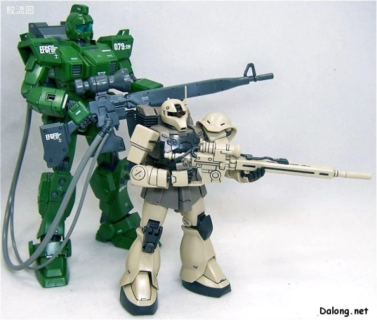 HGUC 普通版 h71 扎古Ⅰ狙击模式 - 图片