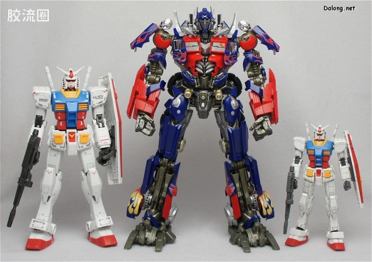 Dual Model Kit 系列拼装模型 普通版 DMK-01 擎天柱 - 图片