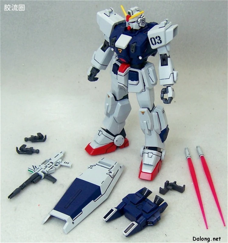 HGUC 普通版 h82 蓝色命运三号机 - 图片