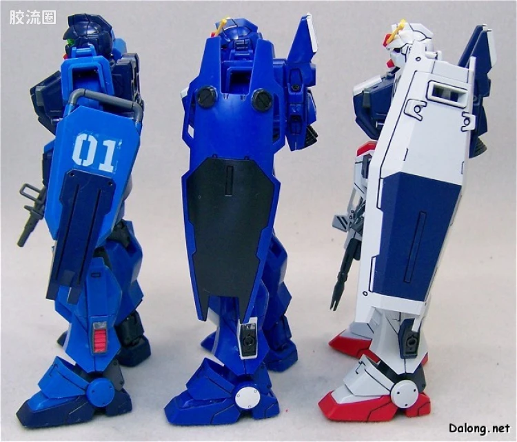 HGUC 普通版 h82 蓝色命运三号机 - 图片