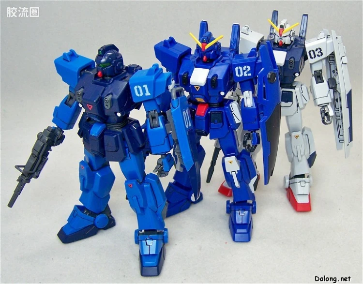 HGUC 普通版 h82 蓝色命运三号机 - 图片