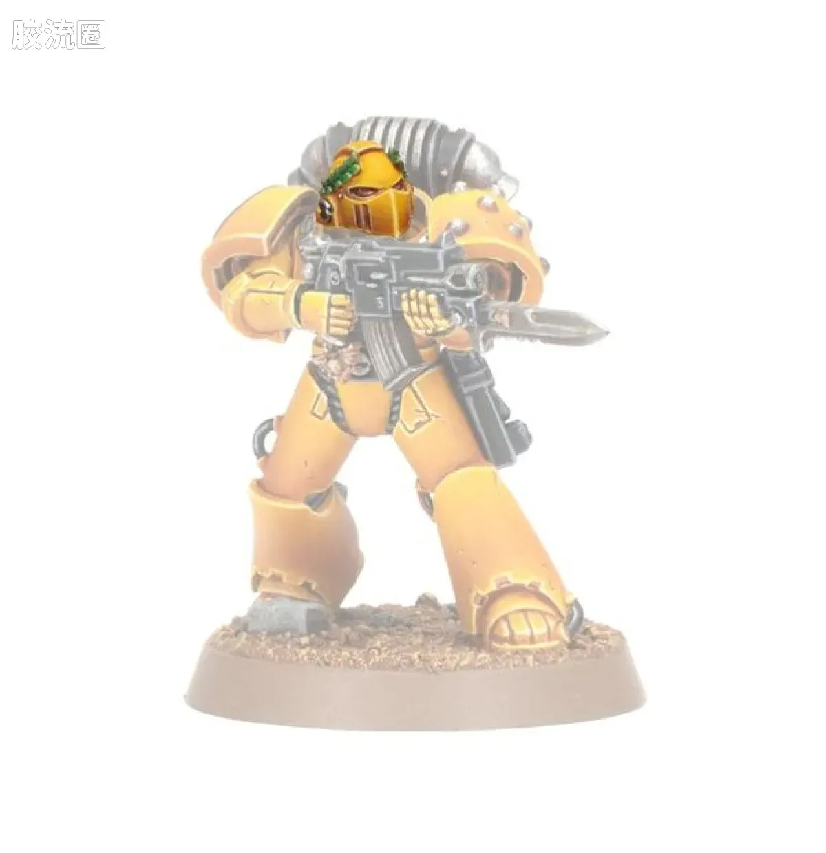 战锤：荷鲁斯之乱 Warhammer: The Horus Heresy Imperial Fists 第七军团 帝国之拳 2版 头部升级改件 - 图片