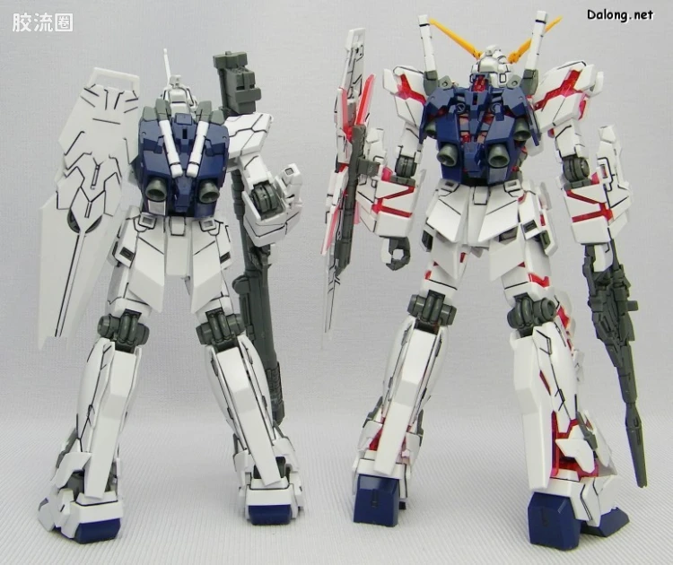 HGUC 普通版 h101 独角兽高达 独角模式 - 图片