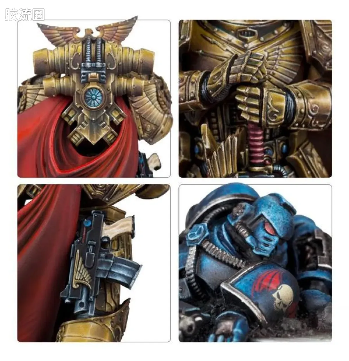 战锤：荷鲁斯之乱 Warhammer: The Horus Heresy Imperial Fists 第七军团 帝国之拳 初版 帝国之拳军团 基因原体 罗格·多恩 - 图片