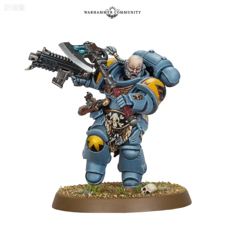 战锤40K Space Wolves 太空野狼 8版 原铸战斗领袖